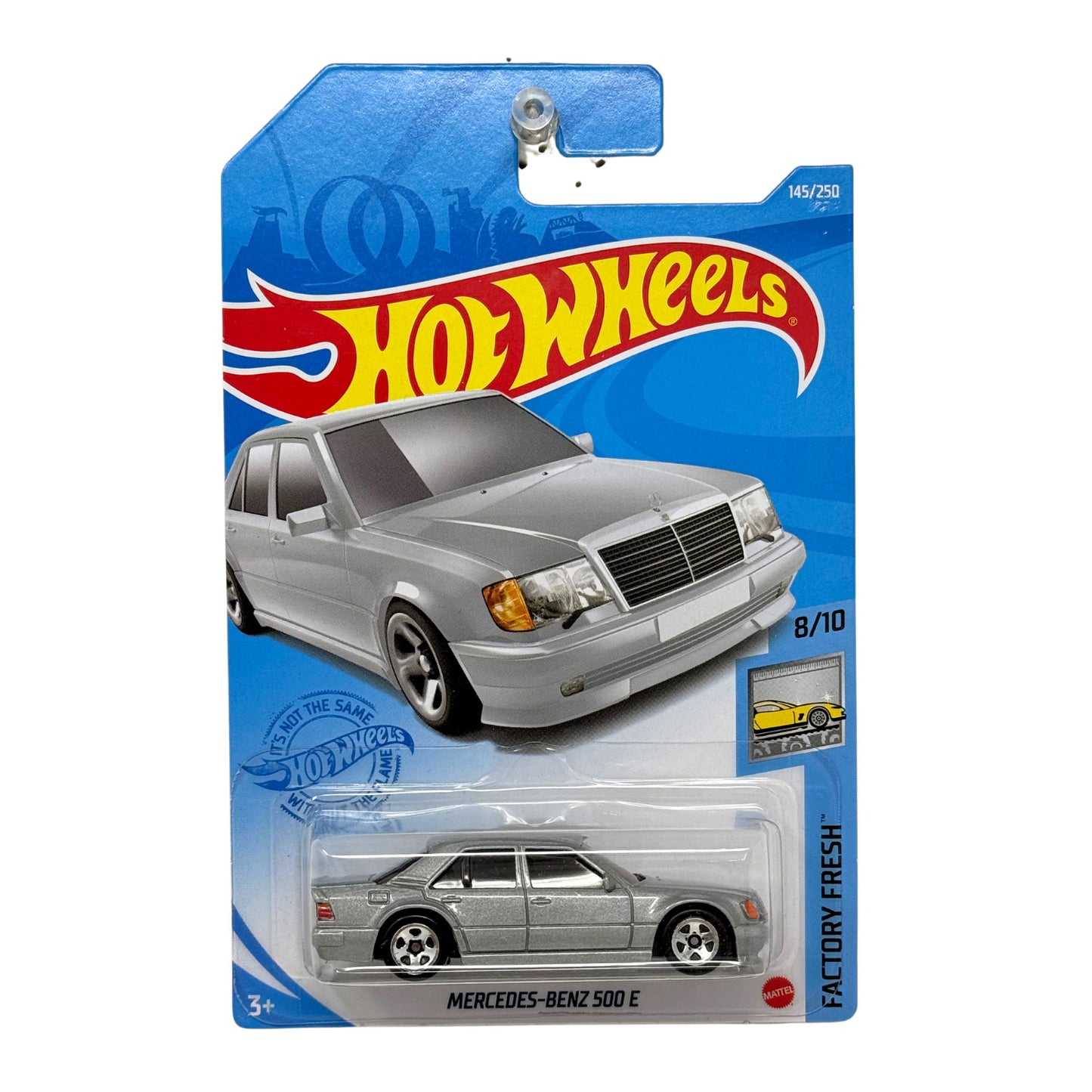 Hot Wheels Factory Fresh Mercedes-Benz 500 E 1:64 Diecast Silver