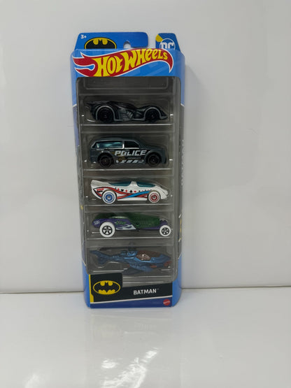 Hot Wheels Batman 5-Pack Gift Set 1:64 Diecast