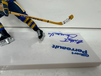 McFarlane NHL Gilbert Perreault Buffalo Sabres Figure Auto Signed