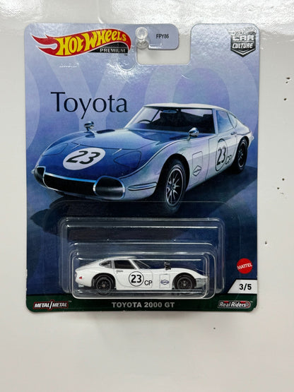 Hot Wheels Premium Car Culture Toyota 2000 GT 1:64 Diecast