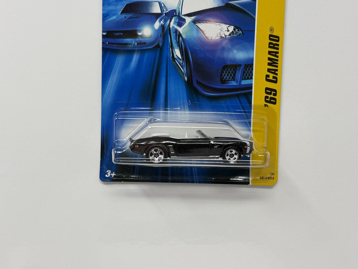 Hot Wheels 2007 First Editions 1969 Chevrolet Camaro 1:64 Diecast Black