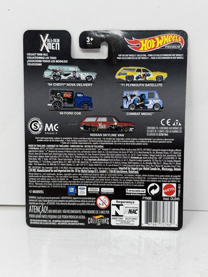 Hot Wheels Premium All-New X-Men Nissan Skyline Van 1:64 Diecast Real Riders