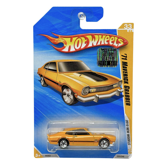 Hot Wheels New Models 1971 Maverick Grabber 1:64 Diecast Factory Sealed