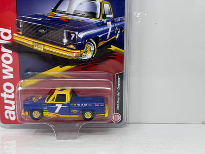 Auto World Sunoco 1973 Chevrolet Cheyenne 1:64 Diecast
