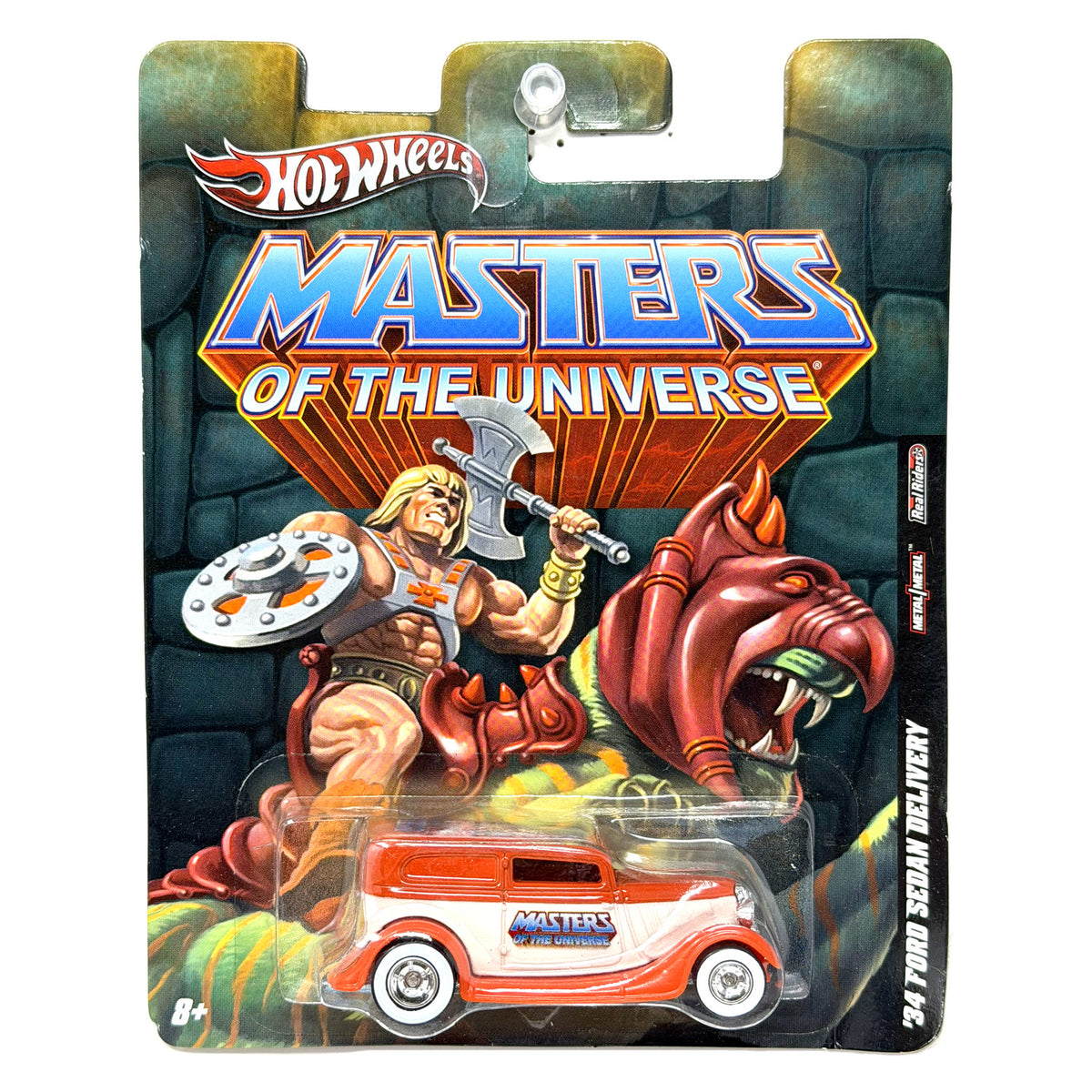 Hot Wheels Masters of the Universe Ford Sedan Delivery 1:64 Diecast Real Rider