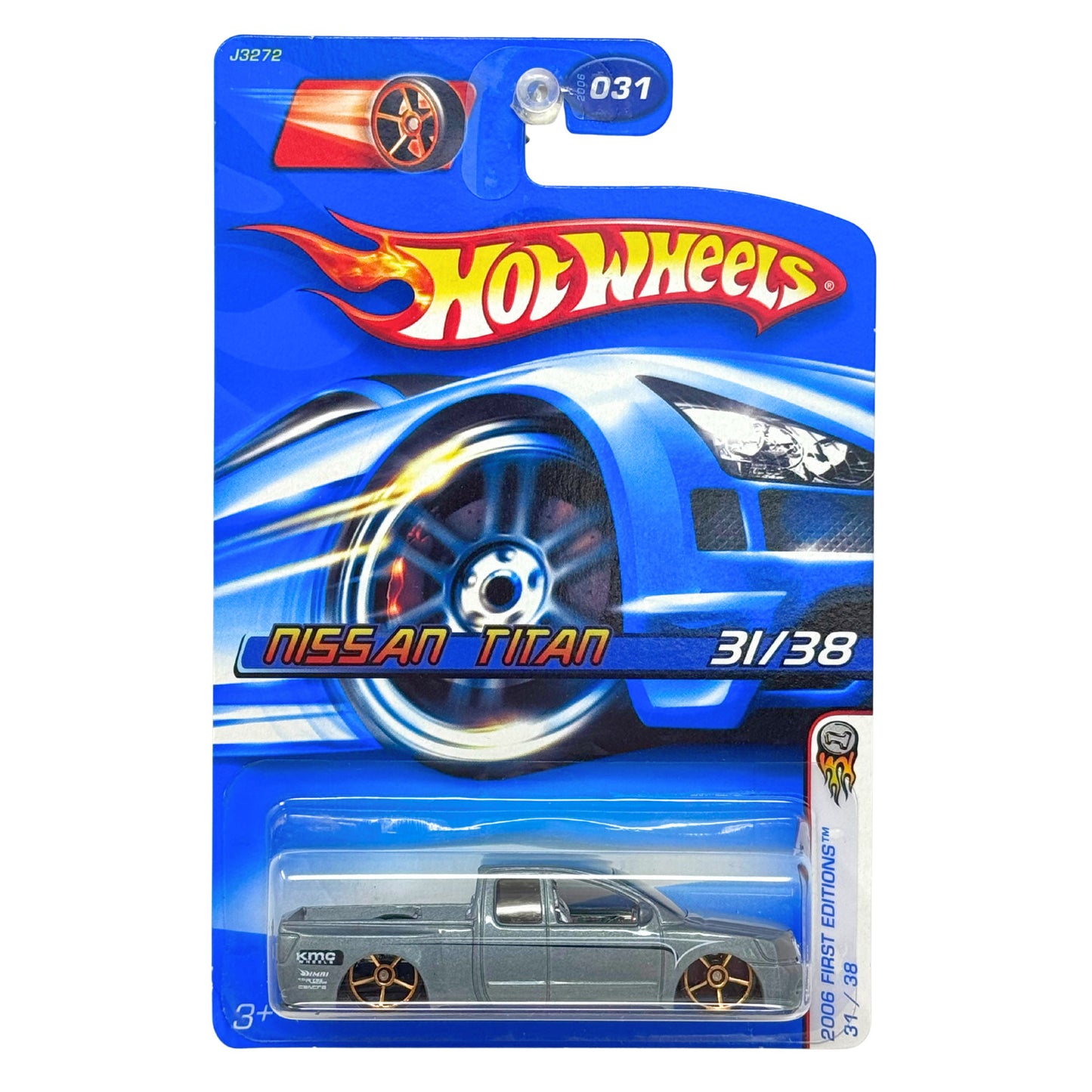 Hot Wheels 2006 First Editions Nissan Titan 1:64 Diecast Gray