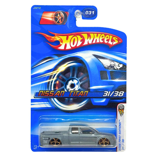 Hot Wheels 2006 First Editions Nissan Titan 1:64 Diecast Gray