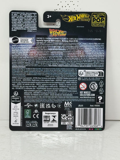 Hot Wheels Premium Pop Culture Back to the Future Time Machine 1:64 Diecast