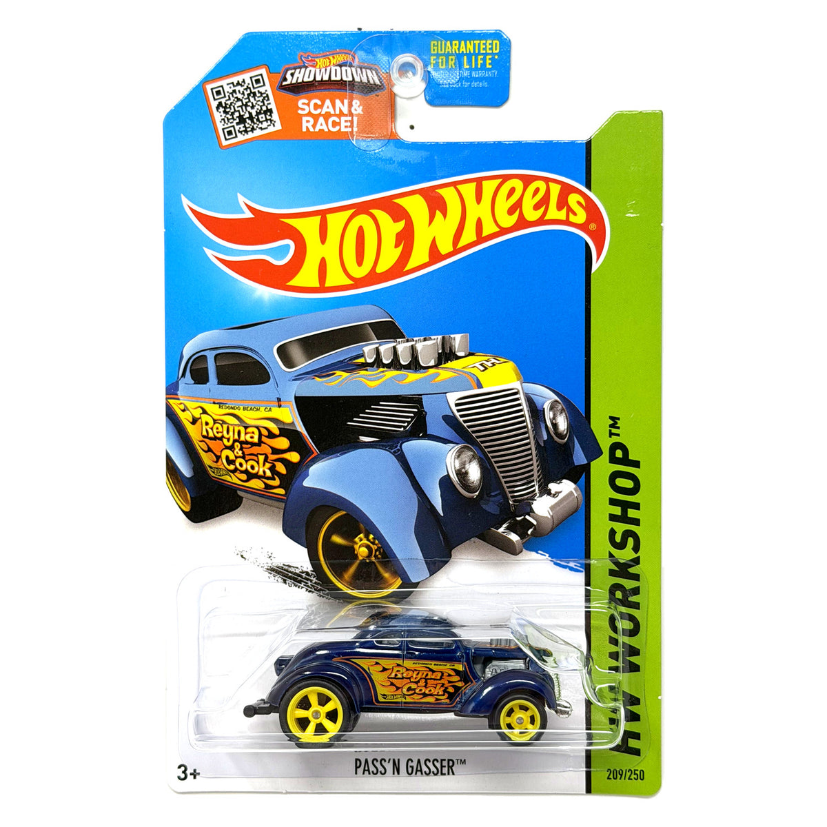 Hot Wheels Super Treasure Hunt Pass'n Gasser HW Workshop 1:64 Diecast STH