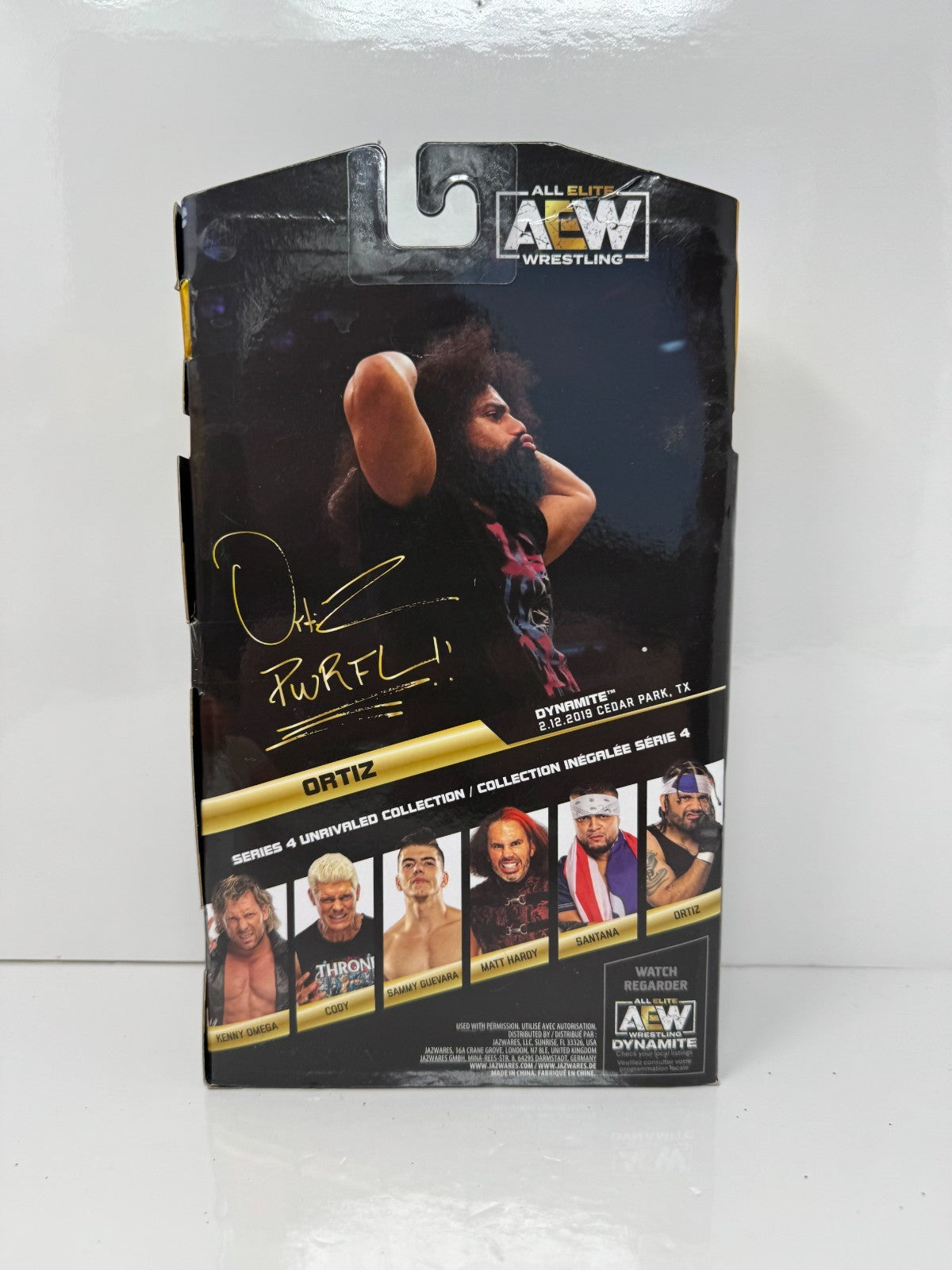 Jazwares AEW Unrivaled Series 4 Ortiz Action Figure