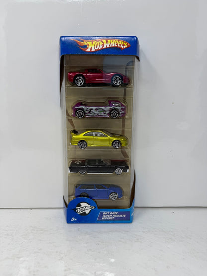 Hot Wheels Dual Cool 5-Car Gift Pack 1:64 Diecast w/ Honda Civic Si V2