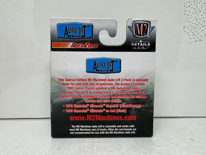 M2 Machines Auto Zone 1979 Chevrolet Silverado Lift 2-Pack 1:64 Diecast