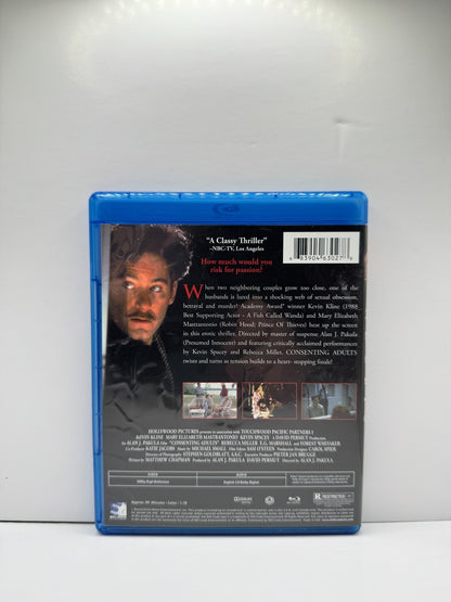 Consenting Adults (Blu-ray) Kevin Kline Thriller