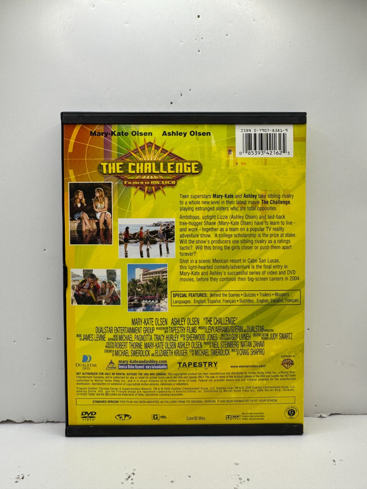 The Challenge (DVD) Mary-Kate & Ashley Olsen Family
