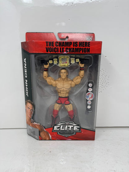 WWE Elite Flashback John Cena The Champ Is Here Action Figure Mattel