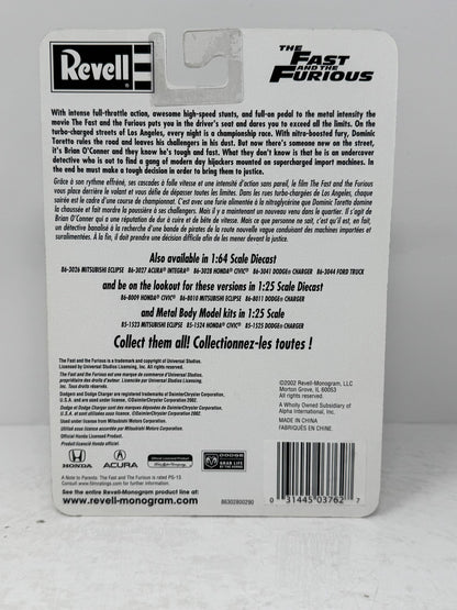 Revell Fast and the Furious Honda Civic Issue #102 1:64 Diecast Alt Art Card