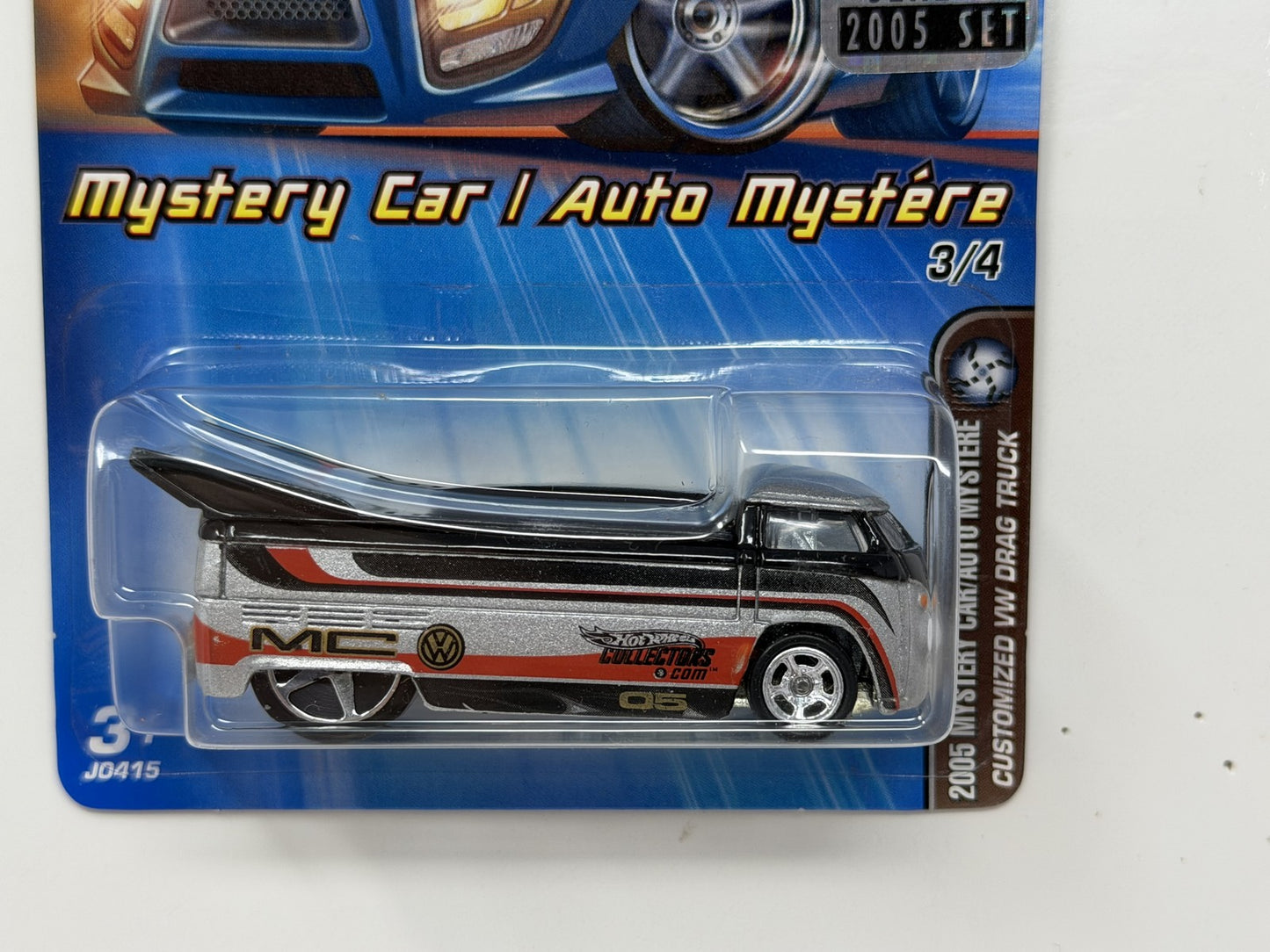 Hot Wheels 2005 Mystery Car Customized VW Drag Truck 1:64 Diecast Factory Sealed