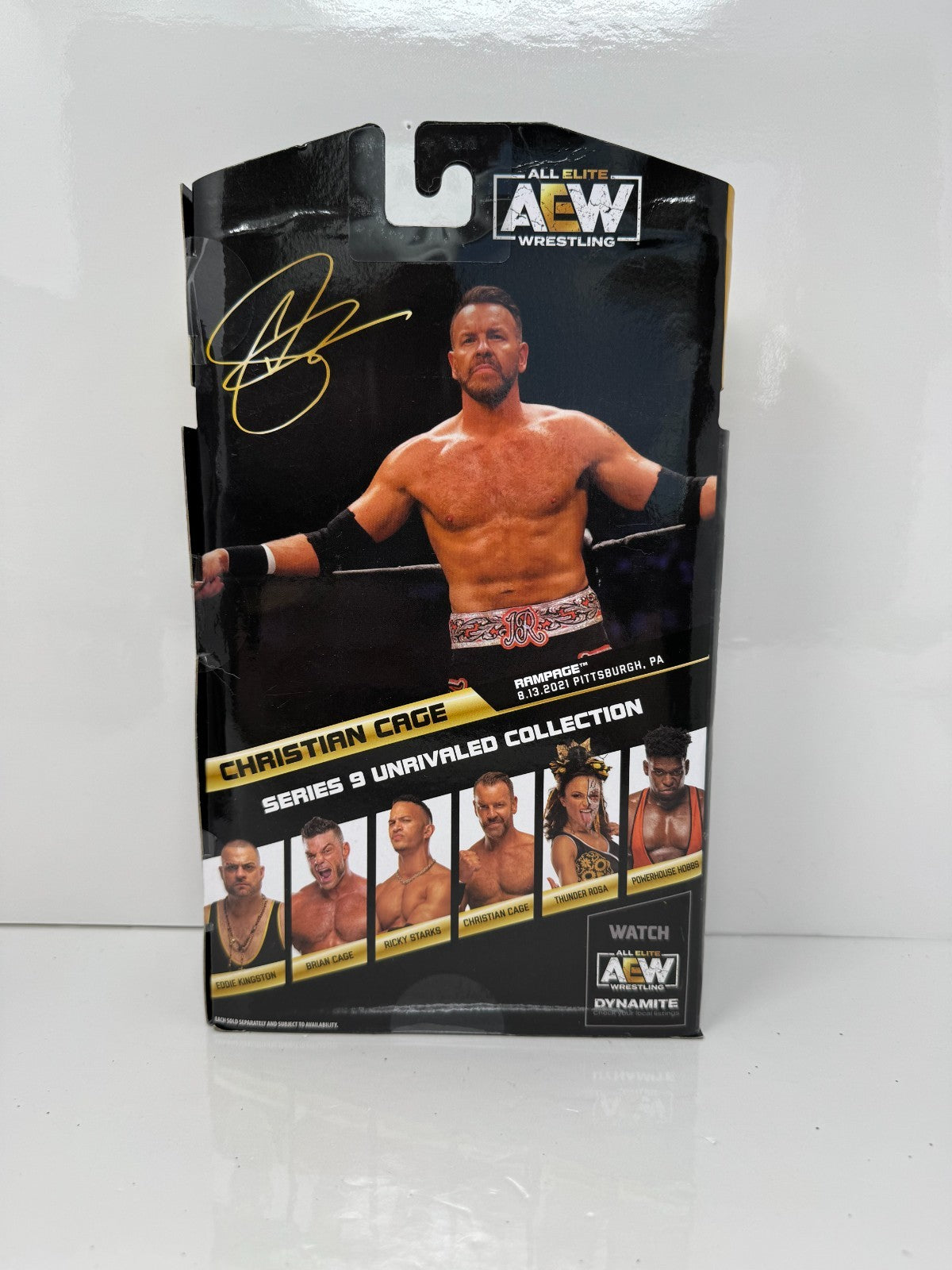 Jazwares AEW Unrivaled Series 9 Christian Cage Action Figure