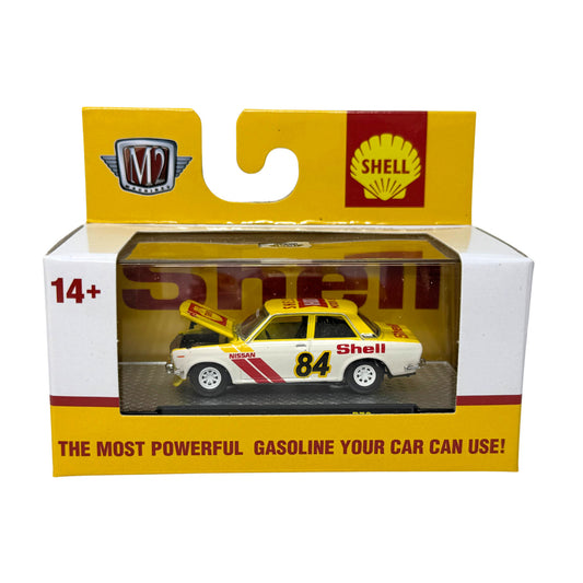 M2 Machines Shell 1970 Datsun 510 1:64 Diecast