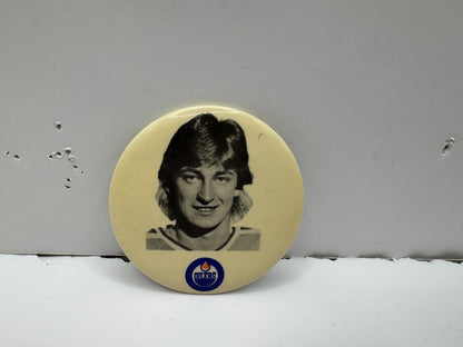 Wayne Gretzky Edmonton Oilers NHL Hockey Button Pin