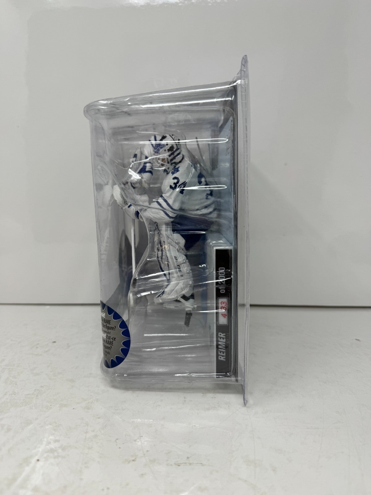 Mcfarlane NHL Series 30 James Reimer Toronto Maple Leafs Action Figure RARE