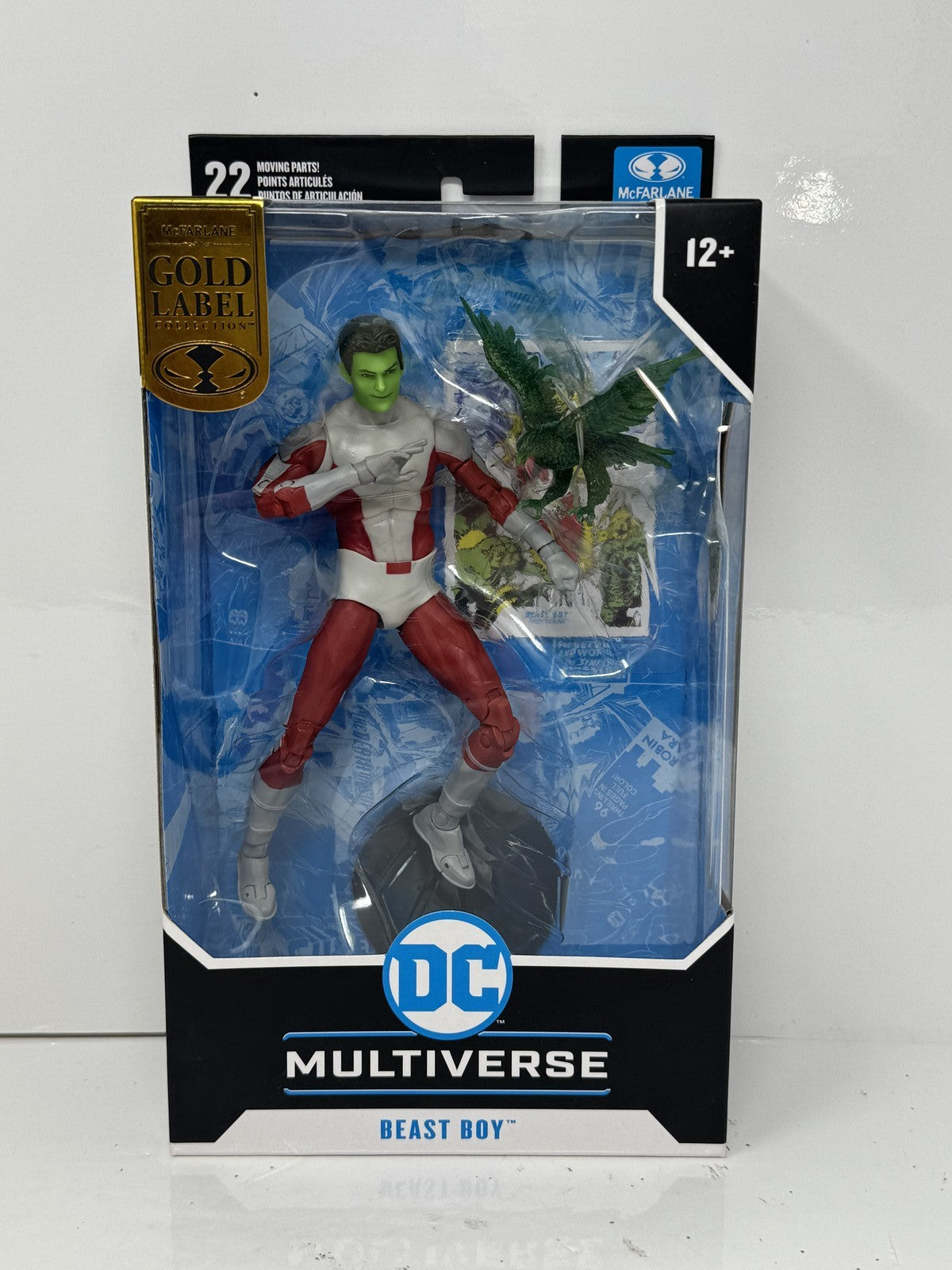 McFarlane DC Multiverse Teen Titans Beast Boy Gold Label Action Figure