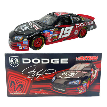 Action NASCAR Jeremy Mayfield #19 Reverse Paint 2005 Dodge Charger 1:24 Diecast