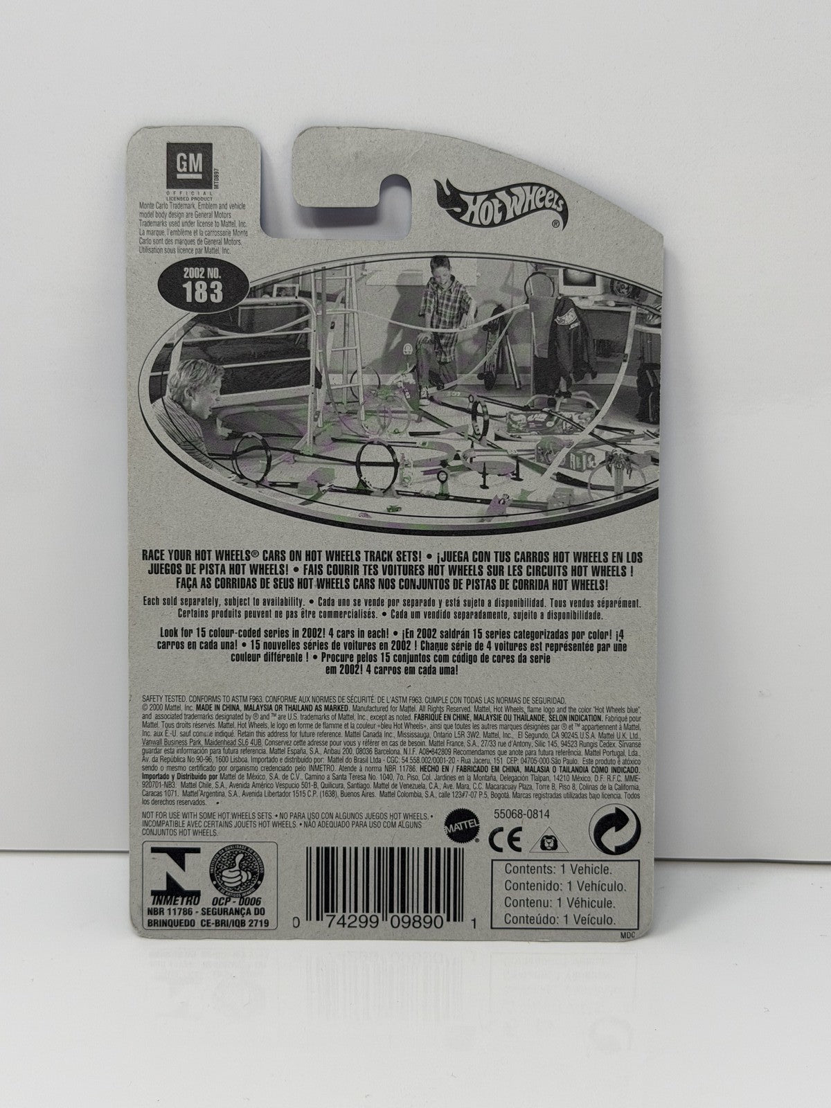 Hot Wheels Montezooma 1:64 Diecast Purple