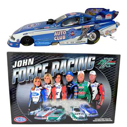 Action NHRA Robert Hight AAA 2011 Ford Mustang Funny Color Chrome 1:24 Diecast