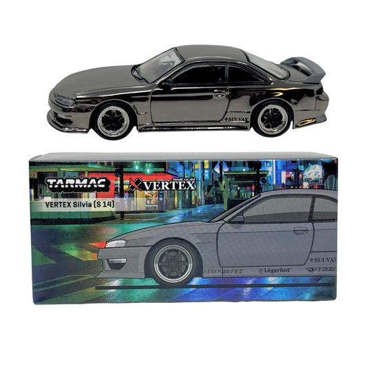 Tarmac Works Vertex Nissan Silvia S14 CHASE 1:64 Diecast
