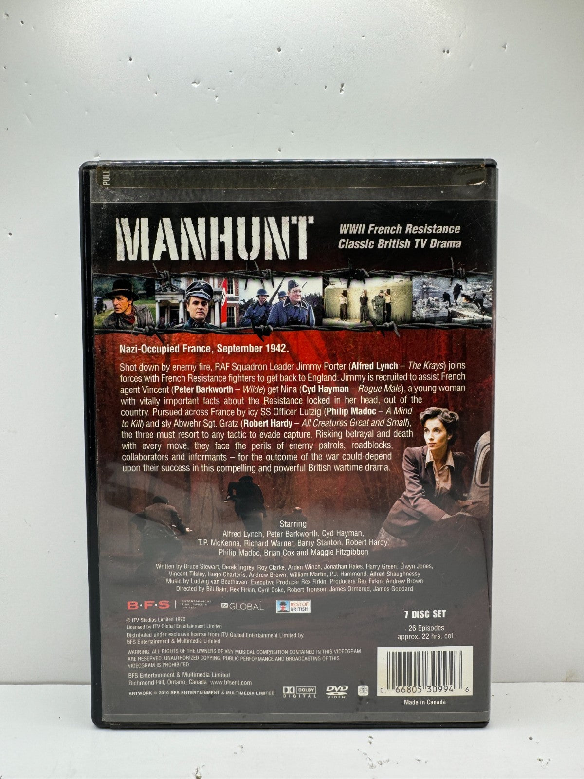 Manhunt Complete Series (DVD) Crime