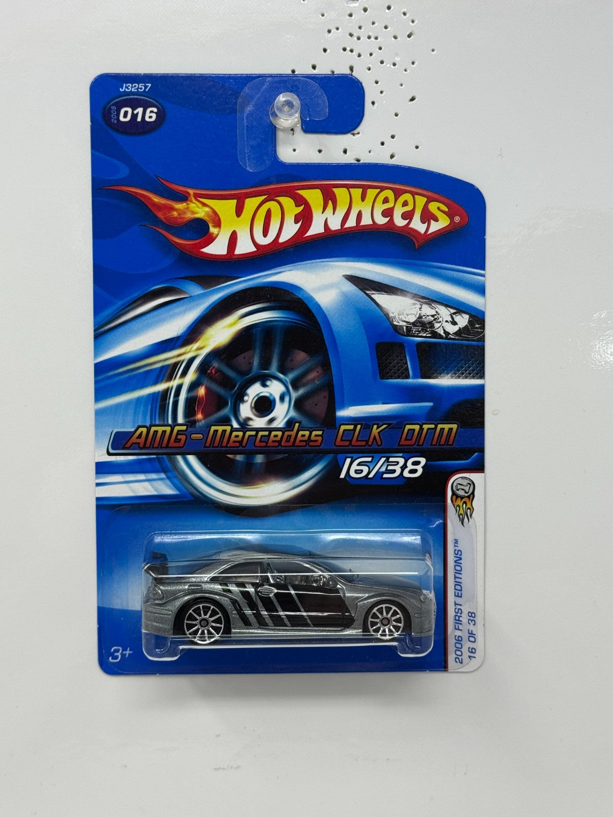 Hot Wheels First Editions 2006 AMG Mercedes CLK DTM 1:64 Diecast Gray