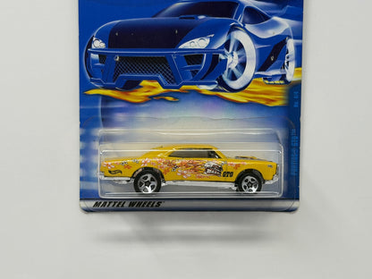 Hot Wheels Flower Power 1967 Pontiac GTO 1:64 Diecast Yellow