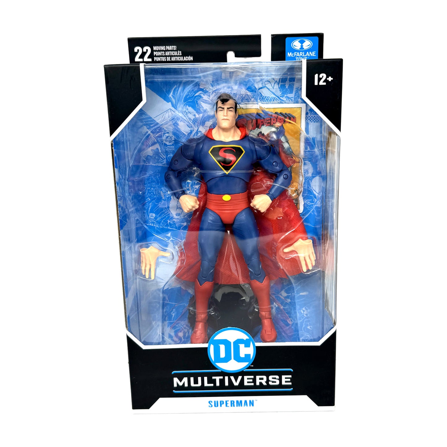 McFarlane DC Multiverse Superman Classic Animation 1940 Action Figure