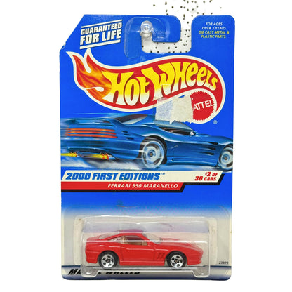 Hot Wheels 2000 First Editions Ferrari 550 Maranello 1:64 Diecast