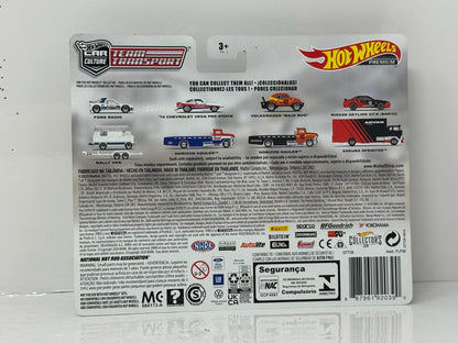 Hot Wheels Premium Team Transport #33 Ford RS200 & Rally Van 1:64 Diecast