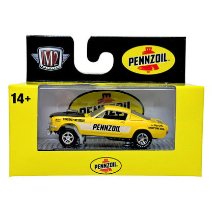 M2 Machines Pennzoil 1966 Ford Mustang Gasser 1:64 Diecast
