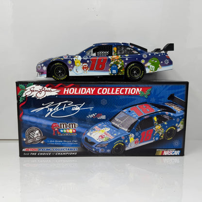 Action NASCAR #18 Kyle Busch M&M's Holiday 2008 Camry 1:24 Diecast SERIAL #118