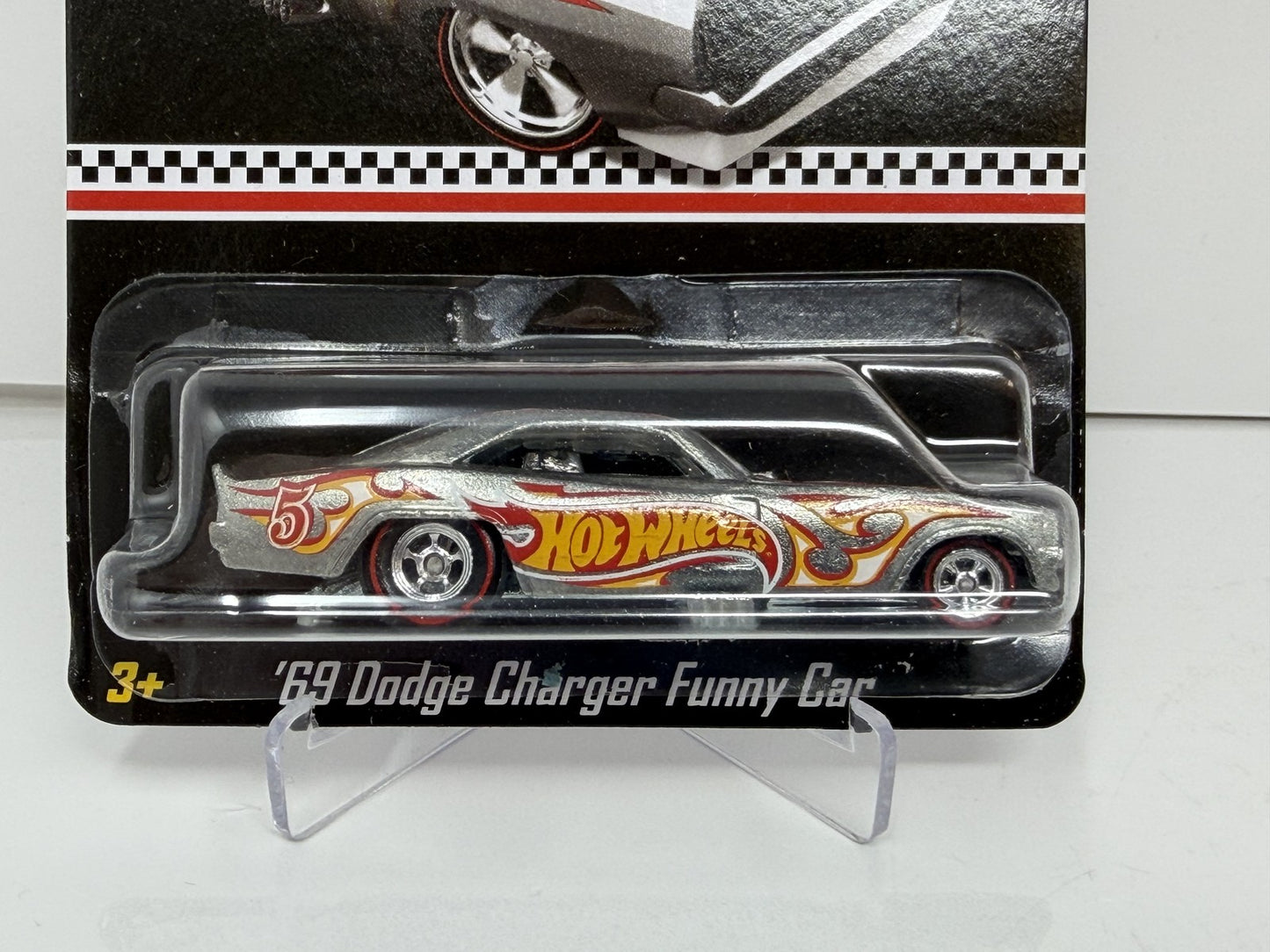 Hot Wheels Zamac Edition 1969 Dodge Charger Funny Car Walmart 1:64 Diecast