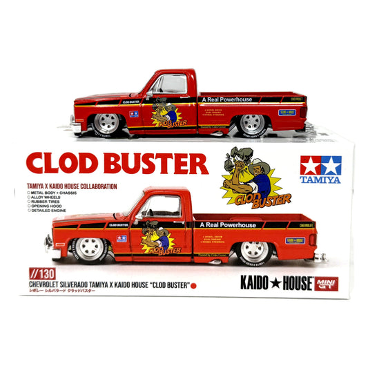 Kaido House Mini GT Tamiya Chevrolet Silverado Clod Buster 1:64 Diecast