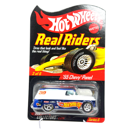 Hot Wheels Real Riders Series 6 1955 Chevy Panel 1:64 Diecast
