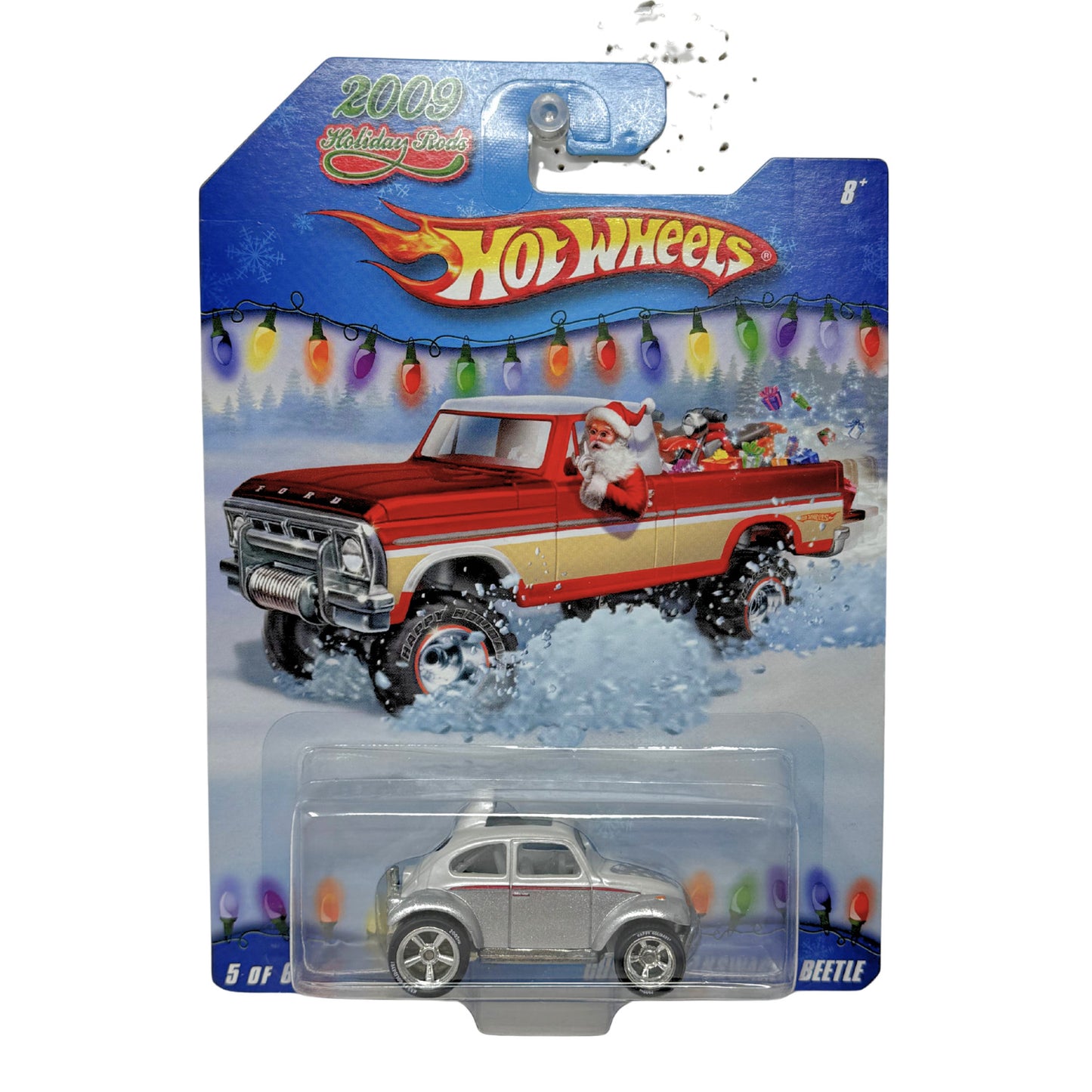 Hot Wheels 2009 Holiday Rods Custom Volkswagen Beetle 1:64 Diecast