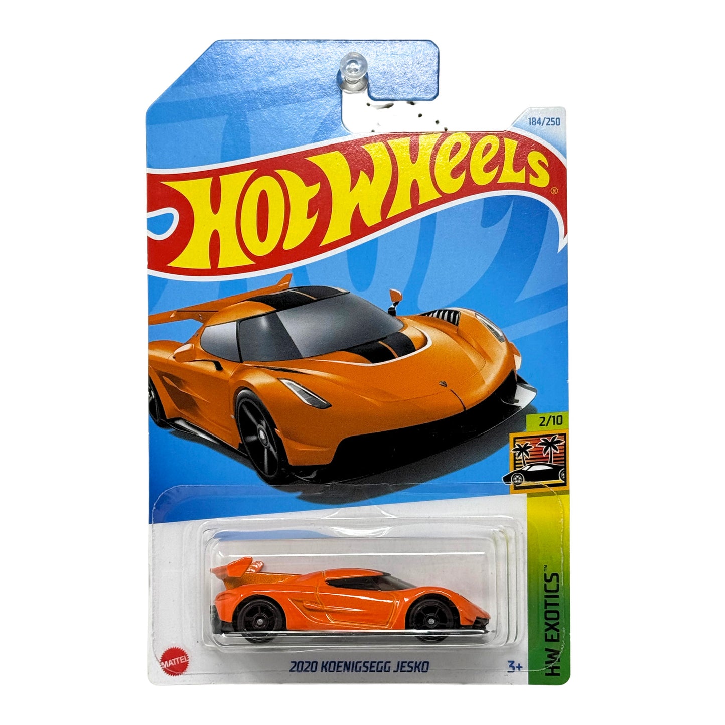 Hot Wheels Exotics 2020 Koenigsegg Jesko 1:64 Diecast Orange