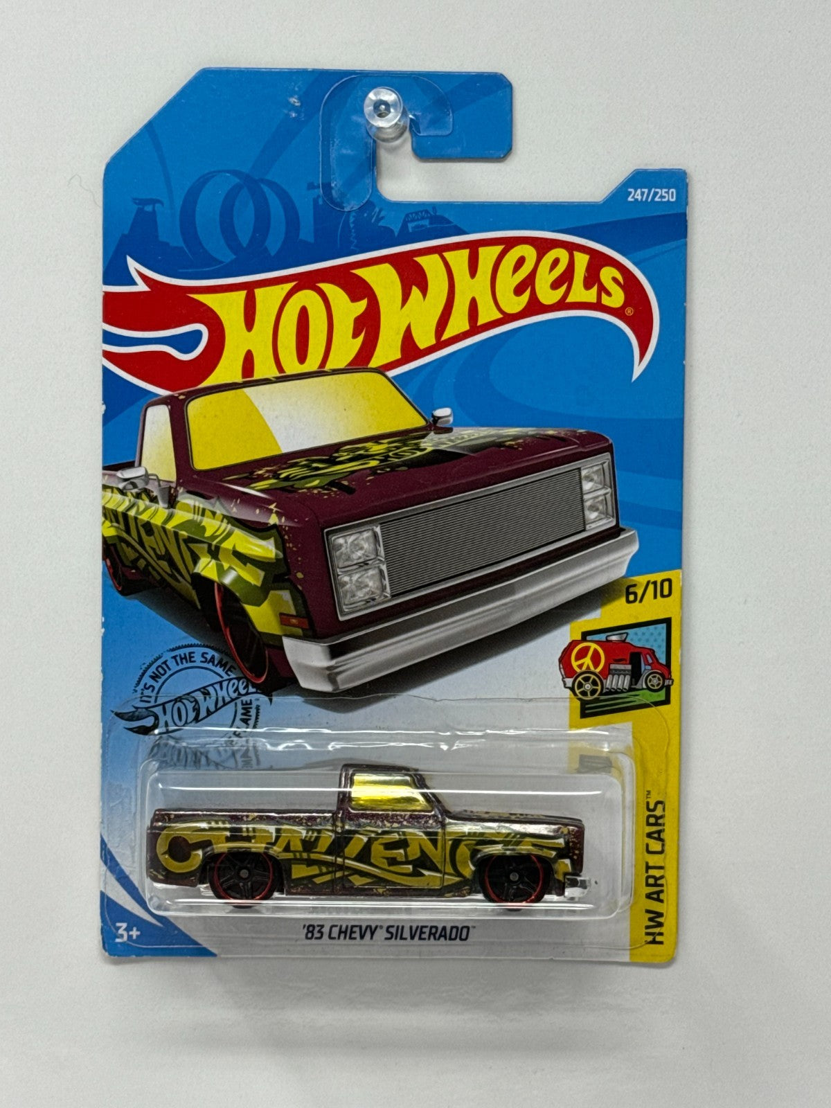 Hot Wheels HW Art Cars 1983 Chevy Silverado Graffiti Deco 1:64 Diecast