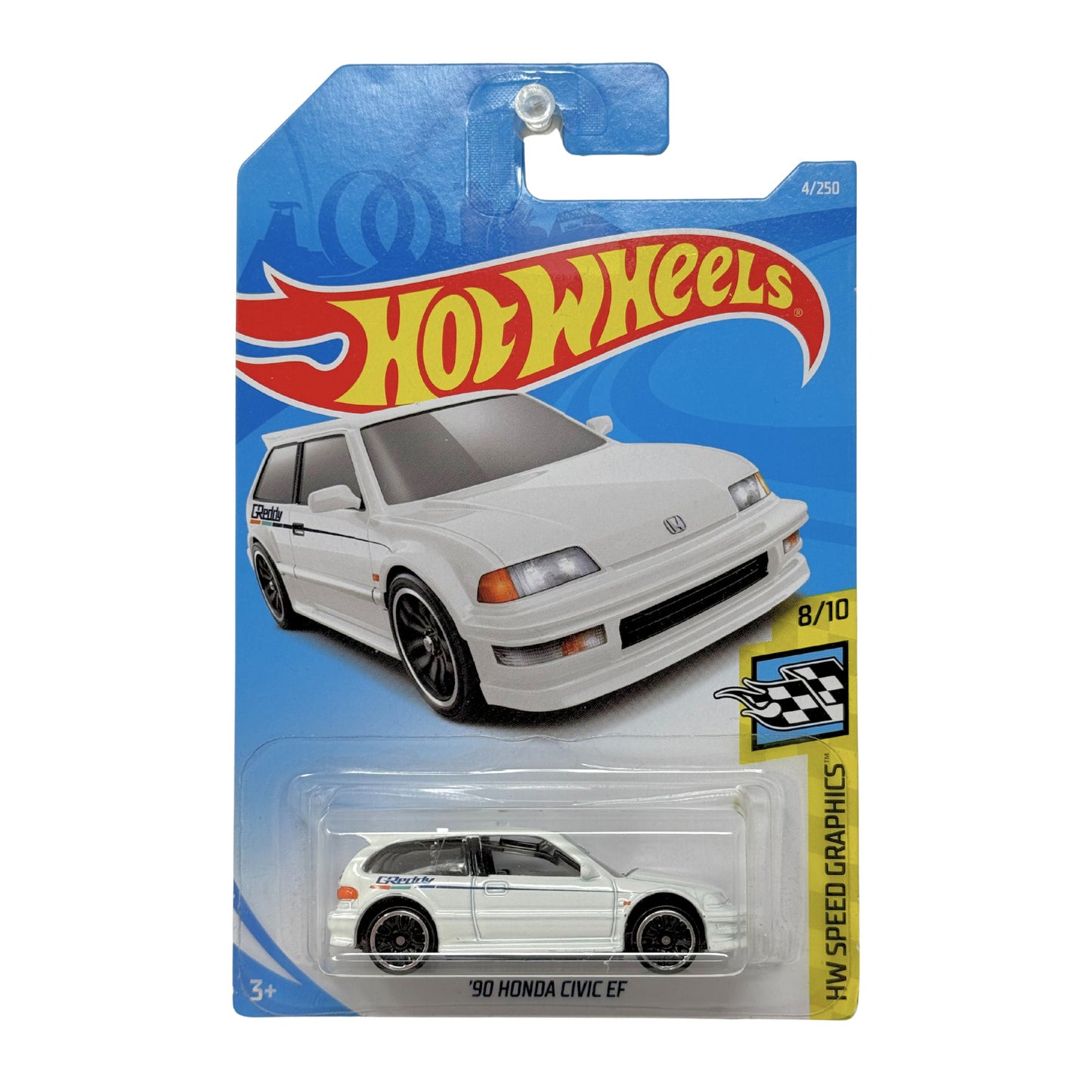 Hot Wheels HW Speed Graphics 1990 Honda Civic EF 1:64 Diecast INTERIOR ERROR