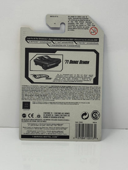 Hot Wheels Premiere 1971 Dodge Demon 1:64 Diecast Purple