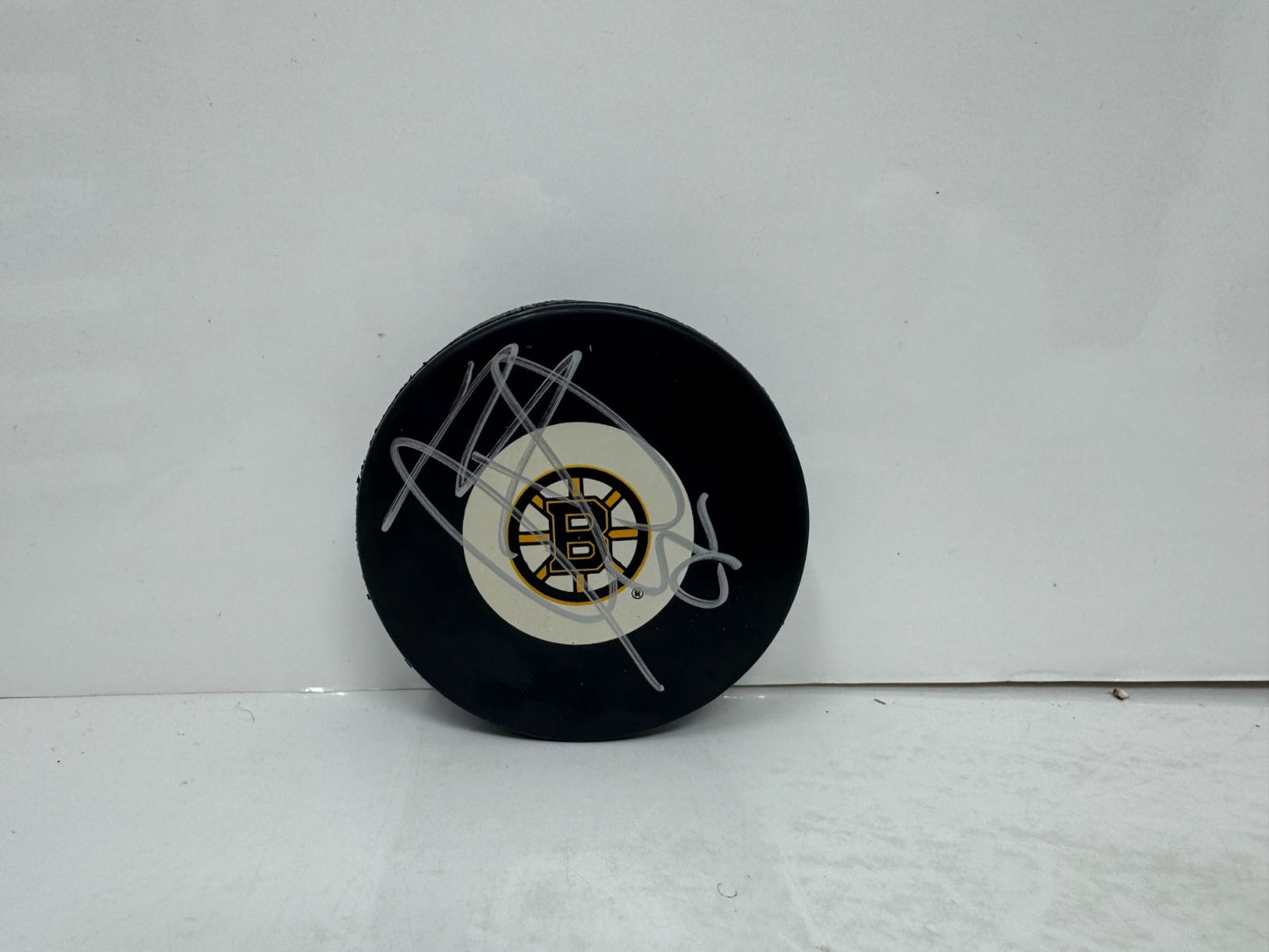 Malcolm Subban Boston Bruins Signed NHL Autograph Puck Silver Auto