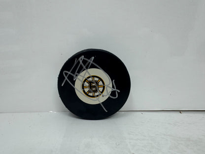 Malcolm Subban Boston Bruins Signed NHL Autograph Puck Silver Auto