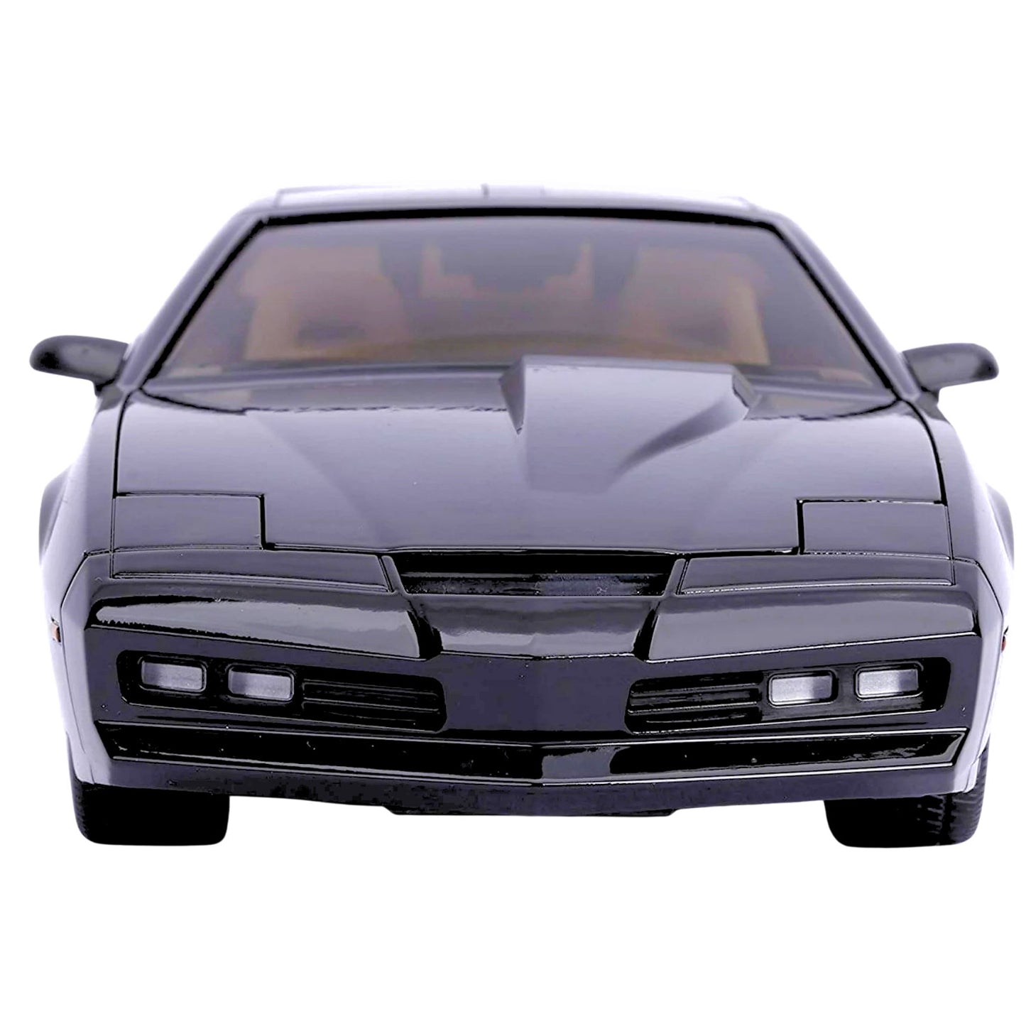 Jada Knight Rider K.I.T.T. Pontiac Firebird Trans Am w/ Lights 1:24 Diecast