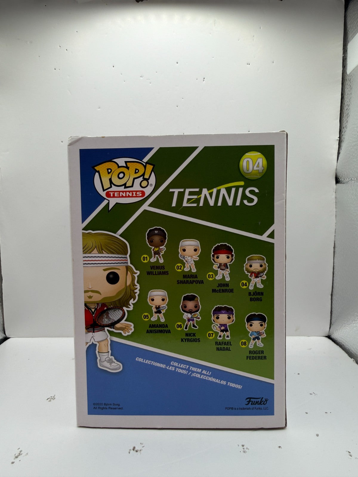 Funko Pop! Tennis Legends #04 Bjorn Borg Vinyl Figure